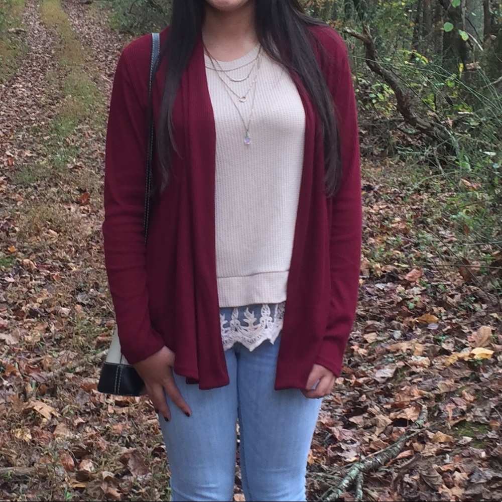 Ribbed Cardigan